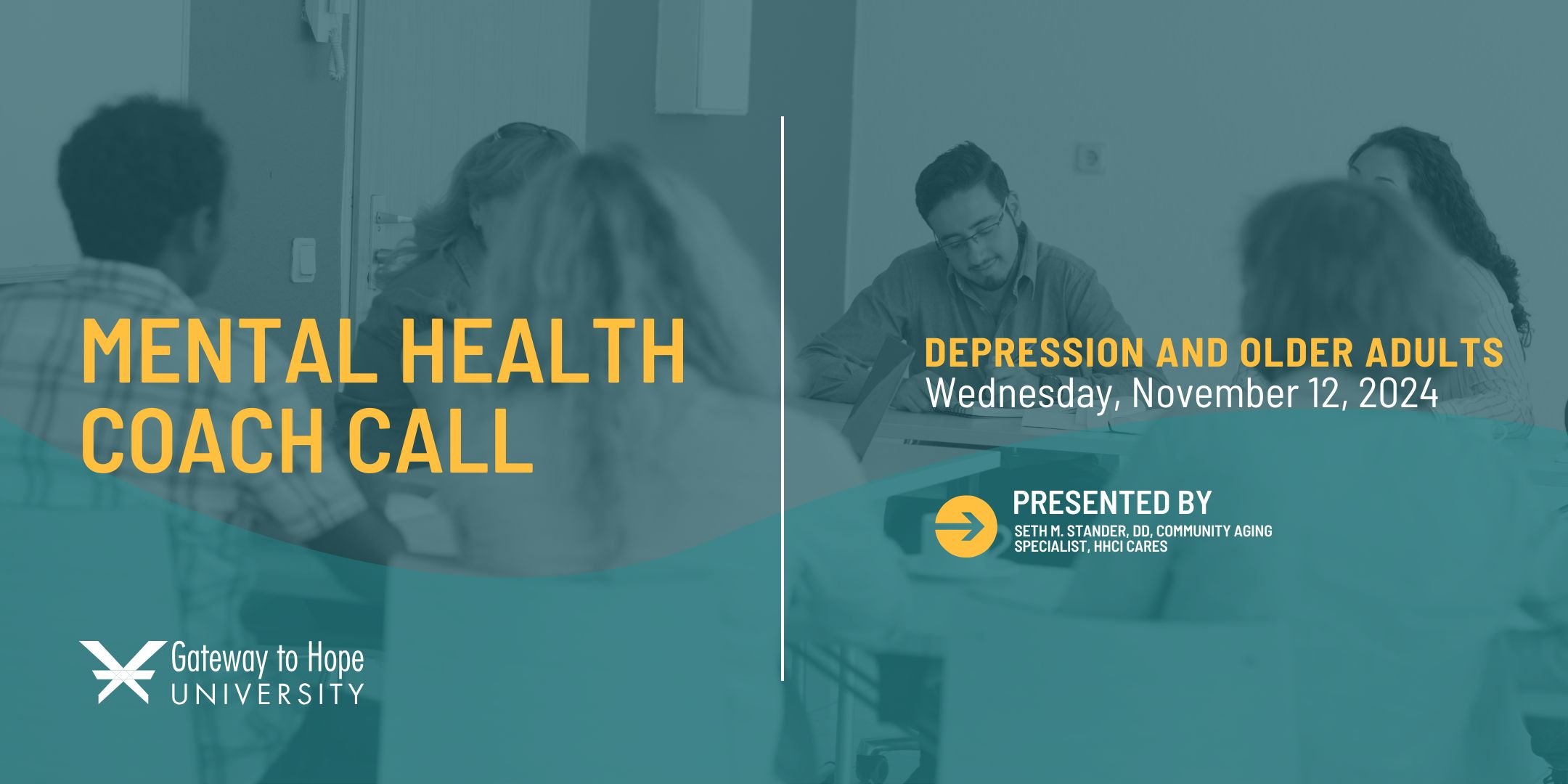 Mental Health Coach Call - Depression and Older Adults
